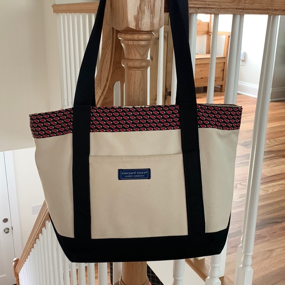 Vineyard Vines canvas tote
